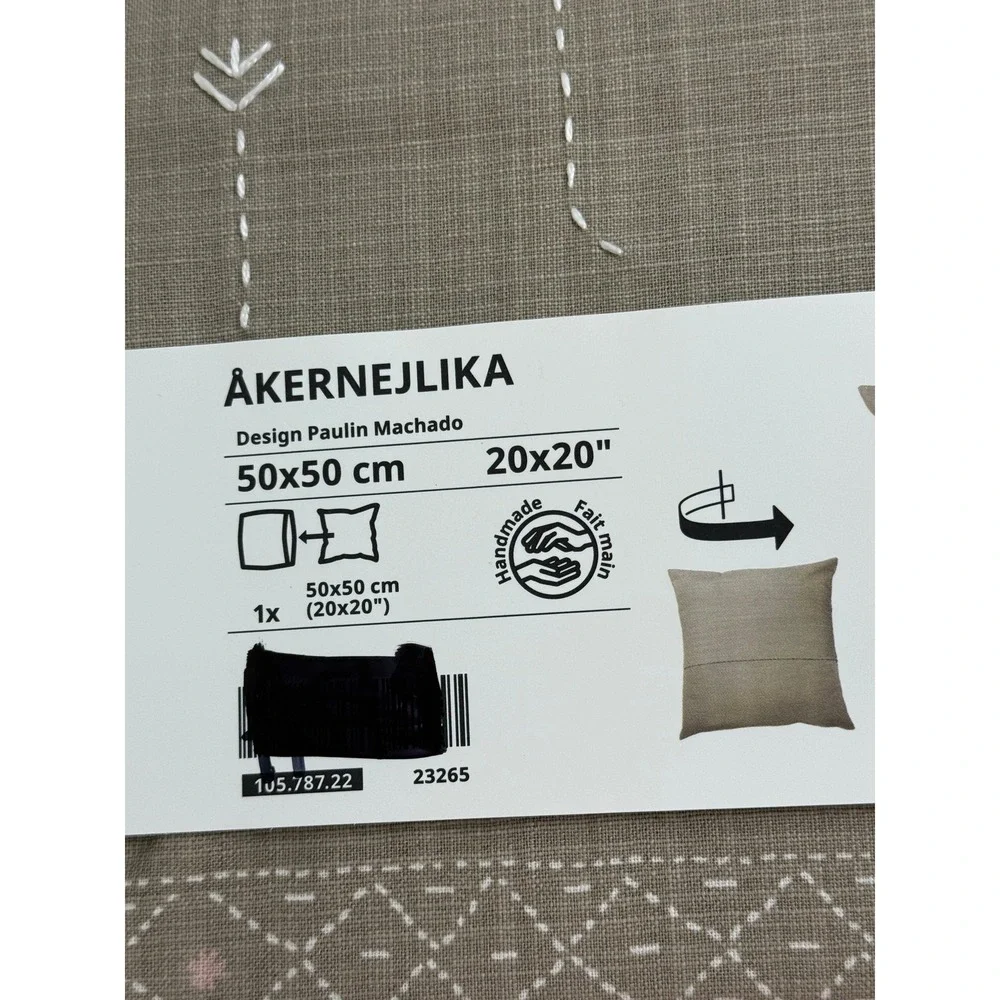 IKEA Akernejlika Cushion Cover 20x20